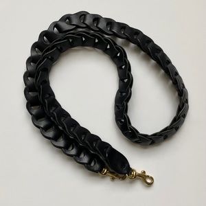 Clare V Crossbody Link Strap Black